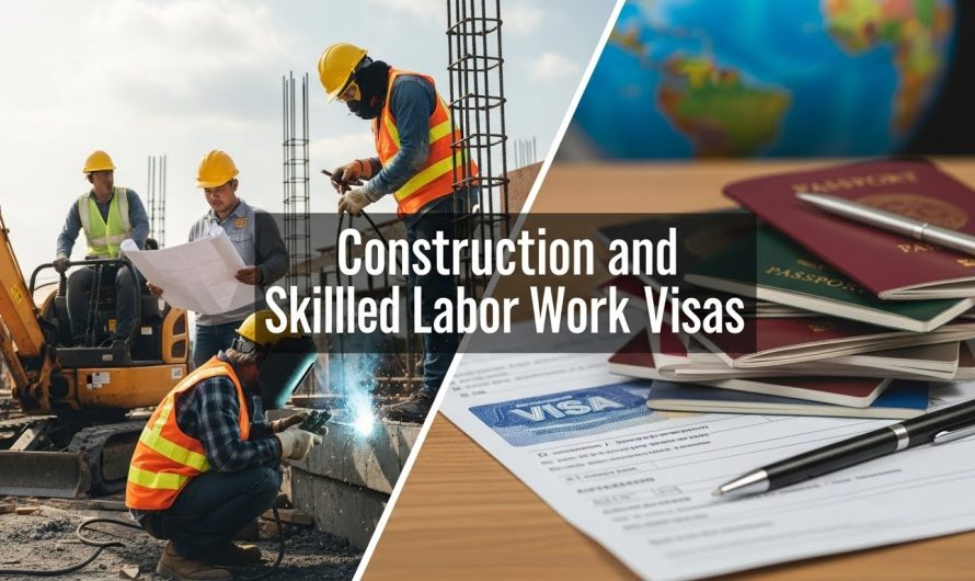 Construction and Skilled Labor Work Visas